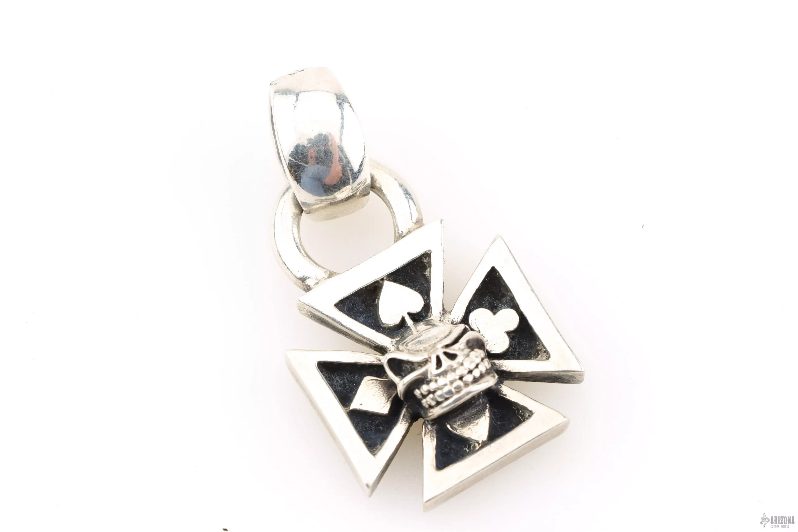 .925 Maltese Cross w/ Slickster Pendant